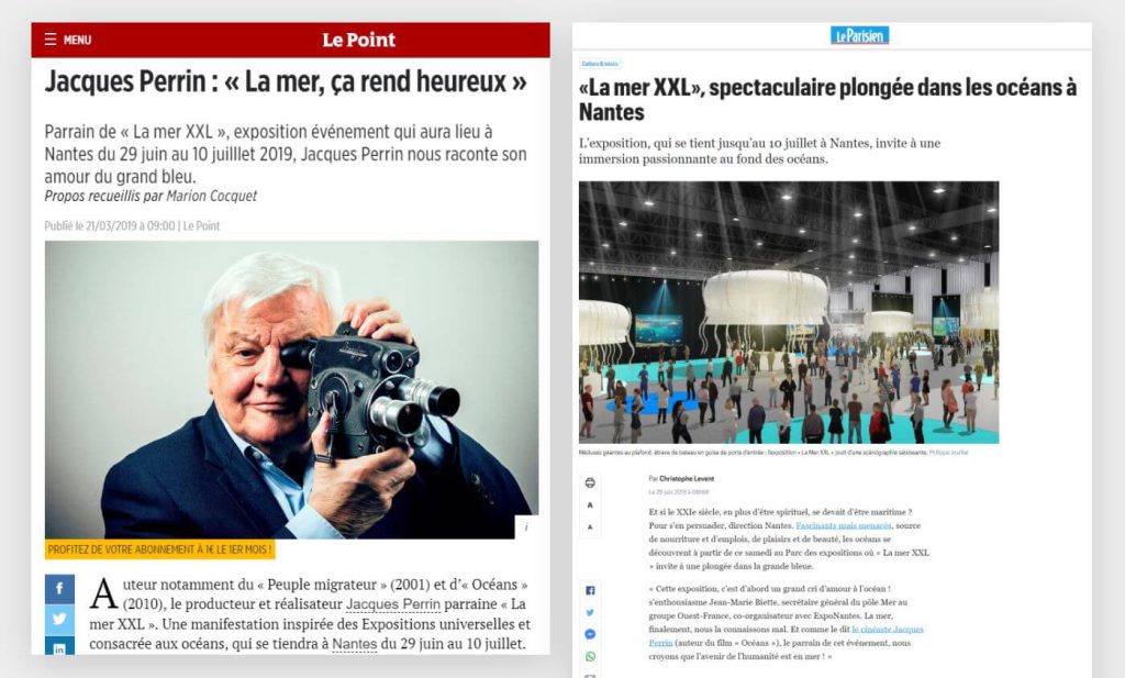 articles presse la mer xxl