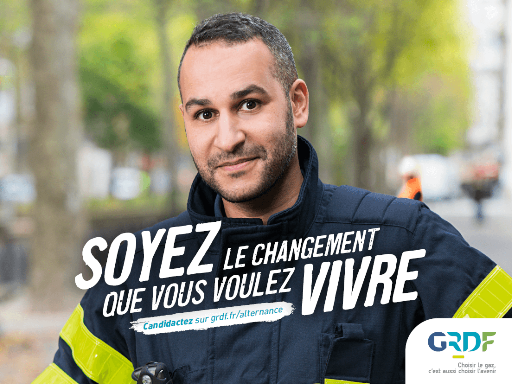 Campagne marque employeur GRDF